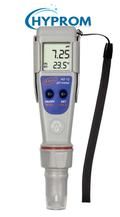 Testeurs de poche pH-TEMP étanches AD12 avec électrode remplaçable ADWA