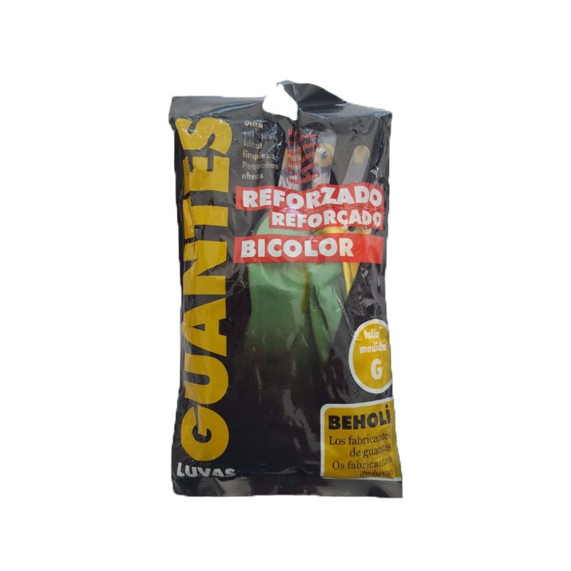 Gants renforcés jaune vert